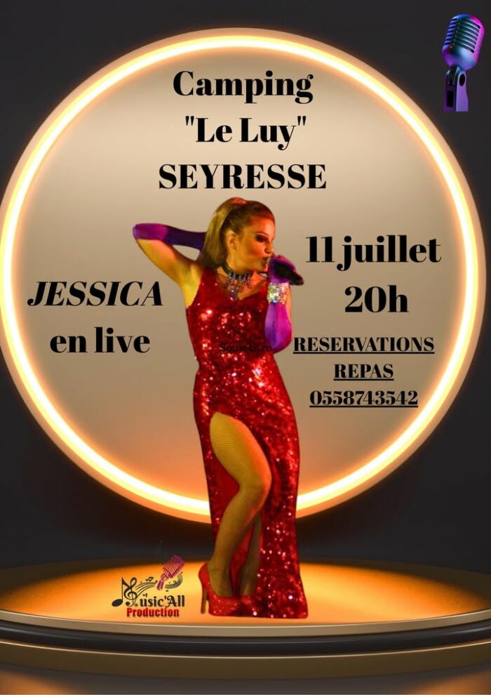 Concert avec la belle et talentueuse Jessica 🎶
N’hésitez pas à venir pour passer un bon moment, boire un verre ou même manger!!
Au menu barbecue 🍗 
Pensez à réserver 📱